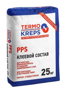 Клеевой состав для пенополистирола TermoKreps PPS 25 кг
