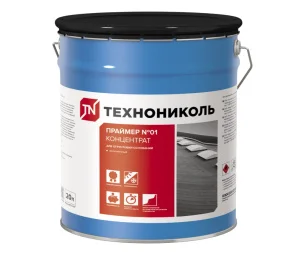 Праймер битумный ТЕХНОНИКОЛЬ №01 ведро 20 л / 16 кг 352606 Праймер битумный ТЕХНОНИКОЛЬ №01 ведро 20 л / 16 кг 352606