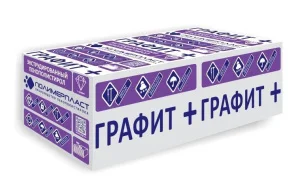 Экструзионный пенополистирол Графит+ ЭПС 35 1180х580х100 мм Экструзионный пенополистирол Графит+ ЭПС 35 1180х580х100 мм