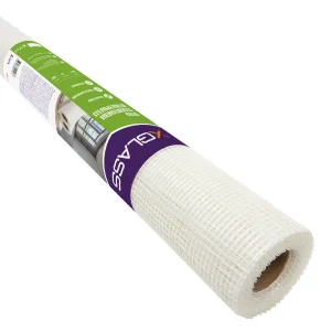 Сетка стеклотканевая для штукатурных работ 60 г/м² X-Glass Pro 10м ячейка 5х5мм Сетка стеклотканевая для штукатурных работ 60 г/м² X-Glass Pro 10м ячейка 5х5мм