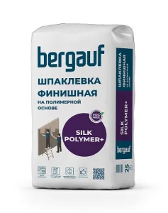 Шпаклевка полимерная Bergauf Silk Polymer 25кг белая Шпаклевка полимерная Bergauf Silk Polymer 25кг белая