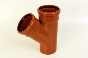 Тройник ПП 110х110х45гр наружный оранжевый *1/25 Тройник ПП 110х110х45гр наружный оранжевый *1/25