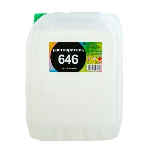 Растворитель Нефтехимик 646 10л Растворитель Нефтехимик 646 10л