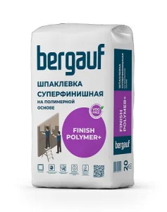 Шпаклевка финишная полимерная Bergauf Finish Polymer 20кг Шпаклевка финишная полимерная Bergauf Finish Polymer 20кг