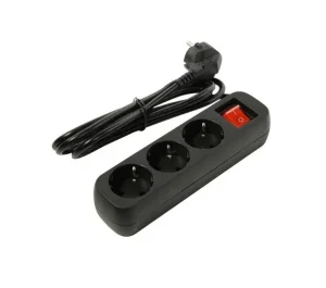 Удлинитель 3х3м с/зазем 16А IP20 S-303 ПВС 3х1 с выкл. черн. 2020 (UNIVersal) *1 Удлинитель 3х3м с/зазем 16А IP20 S-303 ПВС 3х1 с выкл. черн. 2020 (UNIVersal) *1