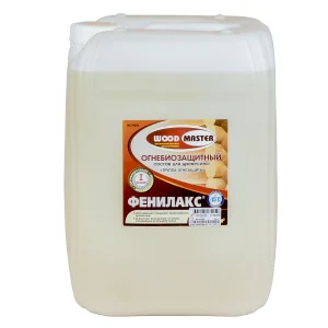 Огнебиозащитный состав WOODMASTER Фенилакс 25кг, I группа, до -15°С *1/36 Огнебиозащитный состав WOODMASTER Фенилакс 25кг, I группа, до -15°С *1/36