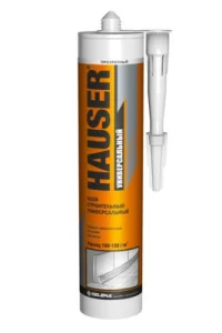 Клей строительный универсальный прозрачный 285гр 85177 (Hauser) Клей строительный универсальный прозрачный 285гр 85177 (Hauser)