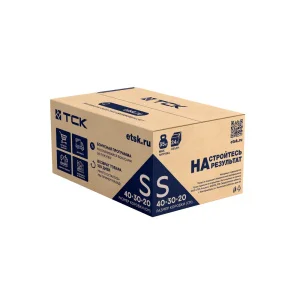 Коробка ТСК складная 40 х 30 х 20 см, гофрокартон Коробка ТСК складная 40 х 30 х 20 см, гофрокартон