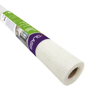 Сетка стеклотканевая для штукатурных работ 5ммх5мм 60 г/кв.м 1*20 м Сетка стеклотканевая для штукатурных работ 5ммх5мм 60 г/кв.м 1*20 м