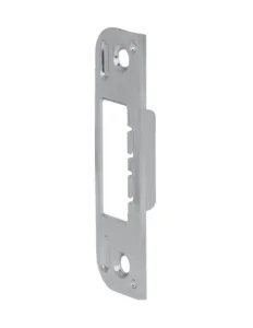 Ответная планка прямая тип 028 ШЛОСС 03018 без притвора хром (25/500) Ответная планка прямая тип 028 ШЛОСС 03018 без притвора хром (25/500)