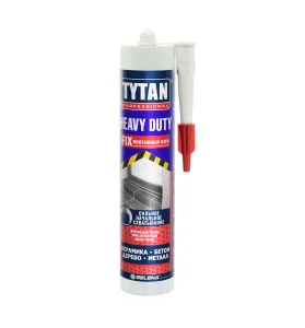 Клей Tytan Professional Heavy Duty монтажный бежевый 310мл 1уп=12шт (96245) Клей Tytan Professional Heavy Duty монтажный бежевый 310мл 1уп=12шт (96245)