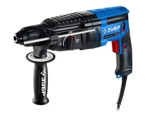 Перфоратор Зубр Профессионал ЗП-2680 SDS-plus реверс 2,9 Дж, 0-4000 уд/мин, 850 Вт, кейс *1 Перфоратор Зубр Профессионал ЗП-2680 SDS-plus реверс 2,9 Дж, 0-4000 уд/мин, 850 Вт, кейс *1