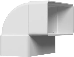 Колено плоское вертикальное 60х120мм 612КВП Era Колено плоское вертикальное 60х120мм 612КВП Era