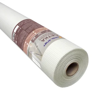 Сетка стеклотканевая для штукатурных работ 60 г/м² Polinet 50м ячейка 5х5мм (ПР) (Э2) Сетка стеклотканевая для штукатурных работ 60 г/м² Polinet 50м ячейка 5х5мм (ПР) (Э2)