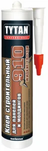 Клей строительный Tytan Professional №910 для панелей и молдингов белый 440 гр Клей строительный Tytan Professional №910 для панелей и молдингов белый 440 гр