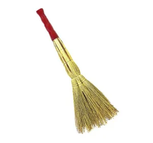 Веник сорго 3-х лучевой ручка в оплетке большой в/сорт Д8284 *1/10 Веник сорго 3-х лучевой ручка в оплетке большой в/сорт Д8284 *1/10