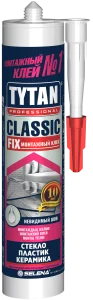 Клей монтажный Tytan Professional  Classik Fix прозрачный 310 мл (06169/96160) Клей монтажный Tytan Professional  Classik Fix прозрачный 310 мл (06169/96160)