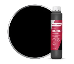 Колер Parade №204 Черный 0,75л 0005773 Колер Parade №204 Черный 0,75л 0005773