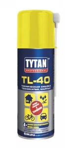 Техническая смазка-аэрозоль Tytan Professional TL-40 150 мл Техническая смазка-аэрозоль Tytan Professional TL-40 150 мл