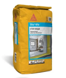 Гидроизоляция тонкослойная на цементной основе Sika Seal-101А 25кг Гидроизоляция тонкослойная на цементной основе Sika Seal-101А 25кг