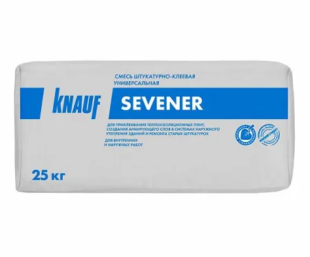 Клеевая штукатурная смесь Севенер 25кг KNAUF 1уп=48шт (97694) Клеевая штукатурная смесь Севенер 25кг KNAUF 1уп=48шт (97694)
