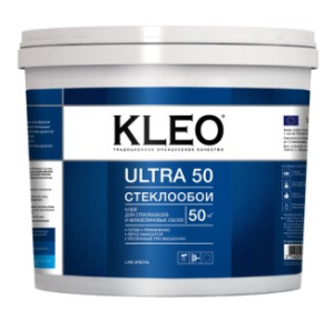 Клей д/стеклообоев стеклохолста готовый к применению KLEO ULTRA 50 10кг *1 (-25)
