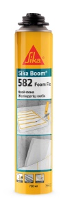 Клей-пена Sika Boom 582 Foam Fix C852 профессиональная 750 мл 
