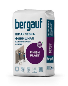 Шпаклевка финишная полимерная Bergauf Finish Plast 20кг