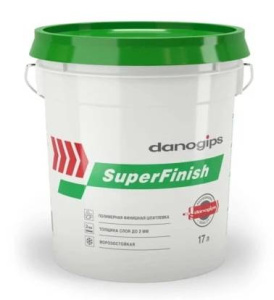 Шпаклевка готовая универсальная Sheetrock SuperFinish 28кг 17л