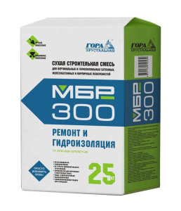 Ремонтная смесь для бетона морозостойкая МБР 300М 25кг