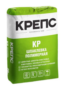 Шпаклевка финишная полимерная Крепс КР 20кг белая