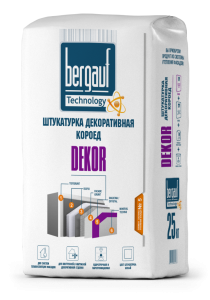 Штукатурка декоративная Bergauf Dekor Coroed фракция 2,5мм 25кг