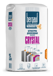 Штукатурка декоративная Bergauf Crystal зерно 2мм 25кг