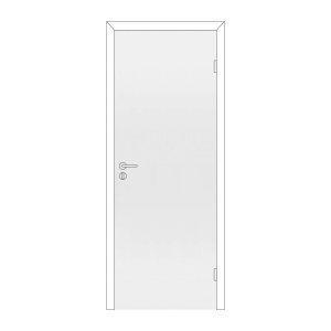 Дверное полотно М8х21 (полотно 725*2040*40) крашенное Белое Олови