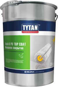 Покрытие финишное TYTAN Professional TACK-R PU ТОР COAT 20 кг 