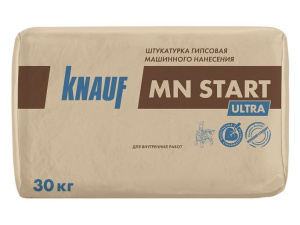 Штукатурка гипсовая Кнауф МН-Старт Ультра 30кг