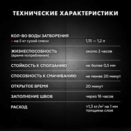 Клей для плитки и керамогранита Церезит СМ 14 С2Т 5кг