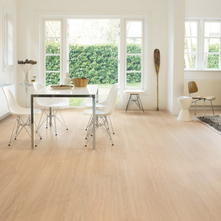 Ламинат Quick Step Eligna Wide UWH 1538 Дуб натуральный V4 фаска 1380х190х8мм 33 кл. 1,835м² (7шт)