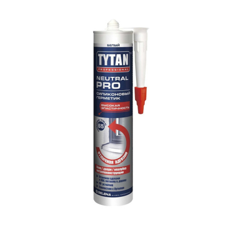 Герметик силиконовый Tytan Professional Neutral PRO белый 280 мл  