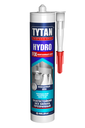Клей монтажный Tytan Professional Hydro Fix прозрачный 310 мл (06206/96184)