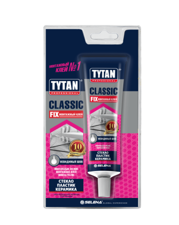 Клей монтажный Tytan Professional Classic Fix прозрачный 100 мл 